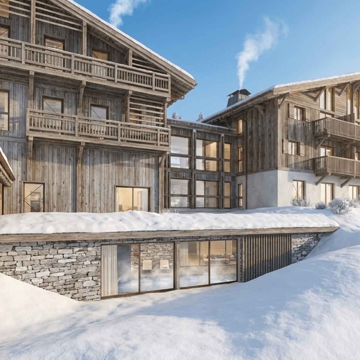 Vue extérieure du spa